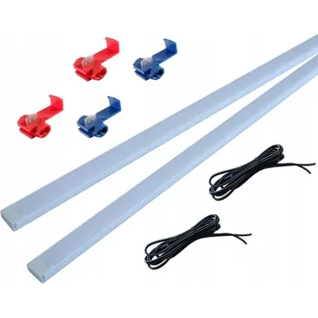 Osvětlení interiéru vozidel LED osvětlení do kabiny dodávky/auta 2x25cm PL12