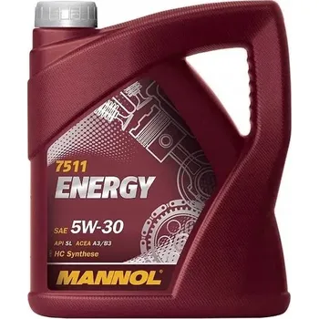 Motorový olej Syntetický olej 5W30 5 litrů Mannol Energy 5L do motoru Benzín Diesel