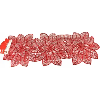 Obraz Běžec na stůl v odstínech červené 91 x 34,5 cm