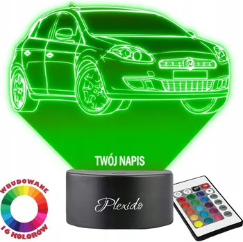 Lampička Plexido vícebarevná Noční lampa