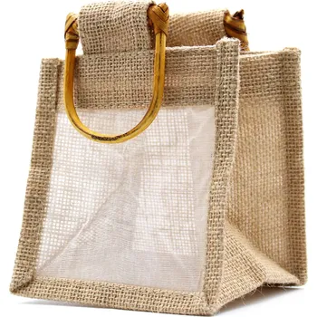 Obraz Jutový sáček s okénkem - 1 okénko