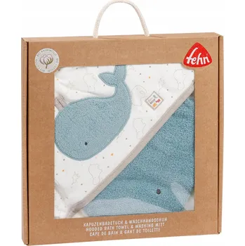 Prostěradlo Deka s kapucí Fehn 70 x 70 cm vícebarevná