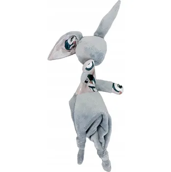 plyšák Luluš Králíček hadrová plyšový mazlíček přítulníček Tučňáci Růžová