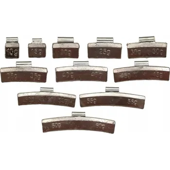 Sada na opravu pneumatiky Olověná závaží Závaží olověné Pb pro hliníkové ráfky 30g 100ks