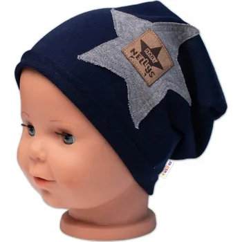 Čepice Čepice beanie Baby Nellys modrá vel. 52