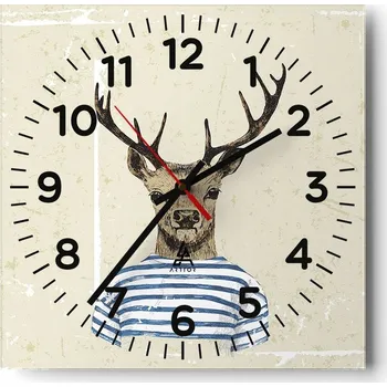 Hodiny Nástěnné hodiny do obýváku 40x40 Abstrakce Tiché hodiny Skleněné hodiny Bez hlučnosti