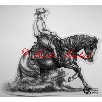 Žertovný předmět Samolepka -SLIDE STOP-