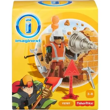 Figurka Imaginext Městské Služby - Silničář