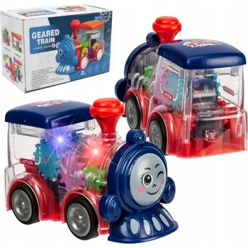 Vláček a vláčkodráha Ozubnicová lokomotiva Vláček Pohon Světla LED