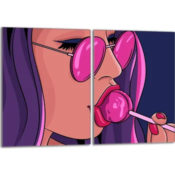 Obraz Krájecí deska TMK ArtDeko sklo 2 ks