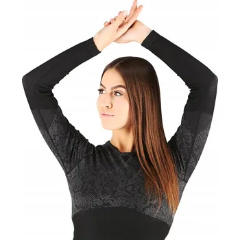 Dámské tričko Dámské termoaktivní tričko/blůza s dlouhým rukávem L/XL Nils černá