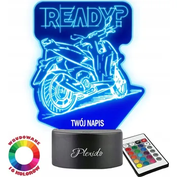 Lampička Plexido vícebarevná Noční lampa