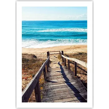 Obraz Plakát bez rámu do obýváku ložnice 50x70 krajina moderní módní obraz