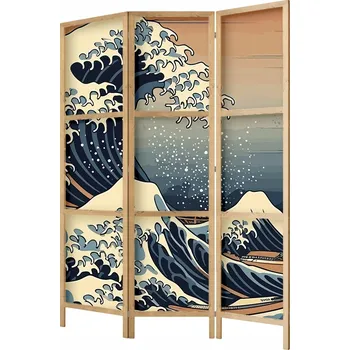 Paraván Paraván závěs kosmetický salon kadeřník stěna pokoj 135x172 cm barva