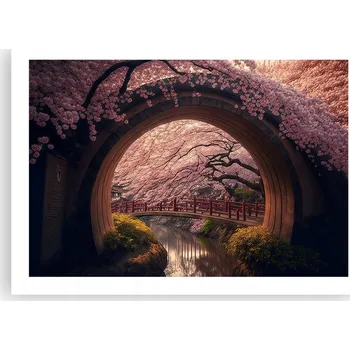 Obraz Plakát bez rámu do obýváku, ložnice 70x50 most moderní módní obraz