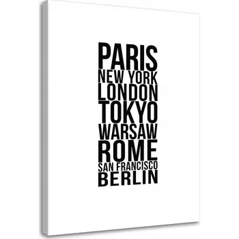 Obraz Obraz Paříž, Londýn, Tokio 60x90