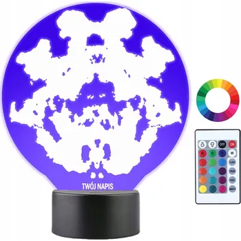 Lampička Plexido vícebarevná Noční lampa