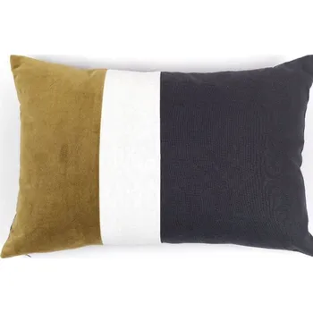 Polštář POLŠTÁŘ bavlněný dekorativní 40x60 s proužky