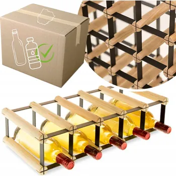 Stojan na víno Stojan na víno RW-8 5x1 regál na 5 lahví vína