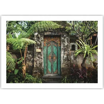 Obraz Plakát bez rámu obývací pokoj ložnice 70x50 krásné dveře moderní módní obraz