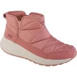 Růžové dámské zimní boty Skechers Bobs Sparrow 2.0 - Puffiez 117260-ROS Velikost: 36
