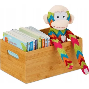 Úložný box Úložný box s bambusovým víkem, organizér