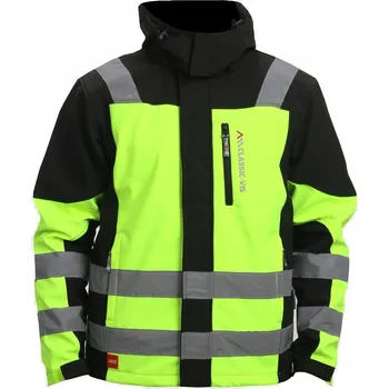 Pánská bunda REFLEXNÍ SOFTSHELLOVÁ BUNDA výstražná XXL
