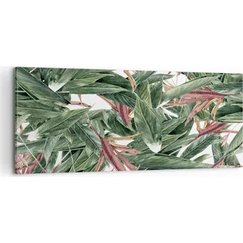 Obraz Foto obraz na plátně canvas 100x40 květiny obývací pokoj ložnice na zeď velký