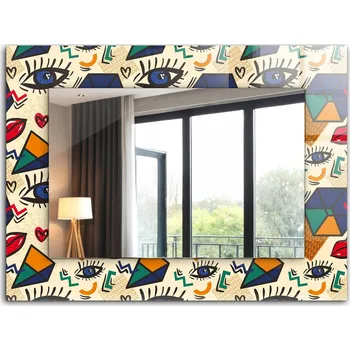 Zrcadlo Zrcadlo Coloray nástěnné obdélníkové 800 x 600 mm