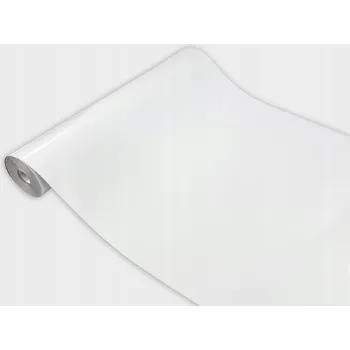 Tapeta Fólie Bílá rolka Šířka 90 cm Dýha na nábytek Pracovní stůl DIY