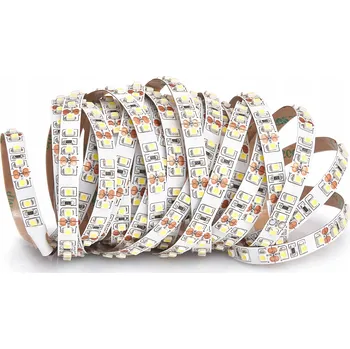 LED páska LED pásek 12V 3528 120LED/m 1M IP20 BÍLÁ TEPLÁ
