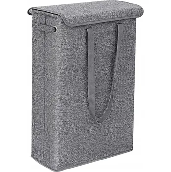 Koš na prádlo Koš na prádlo volně stojící obdélníkový šedý 44 l