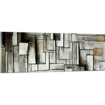 Obraz Obraz na skle do obýváku ložnice 90x30 umělecké foto obrazy na zeď sklo