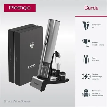 Otvírák Elektrický otvírák na víno Prestigio PWO105SL