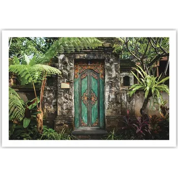 Obraz Obraz plakát do obýváku ložnice 91x61 Krásné dveře foto na zeď bez rámu