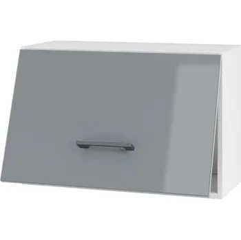 Kuchyňská skříňka Horní kuchyňská skříňka nad digestoř Šedý Akryl Lesk do sestav 50 CM