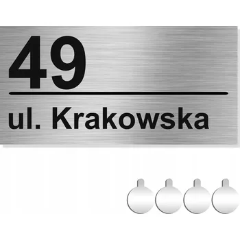 Obraz Číslo na dům 20 x 10 cm