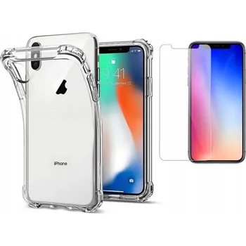 Pouzdro na mobilní telefon Zadní Kryt TelForceOne pro Apple iPhone X, iPhone XS bezbarvý