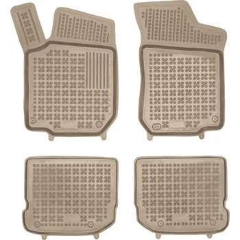autokoberec Gumové autokoberce béžové Škoda Octavia I 1996-2004