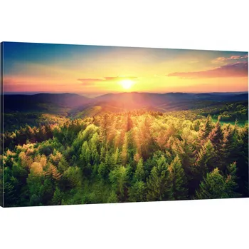 Obraz Obraz Na Plátně Bieszczady Hory Les 120X80