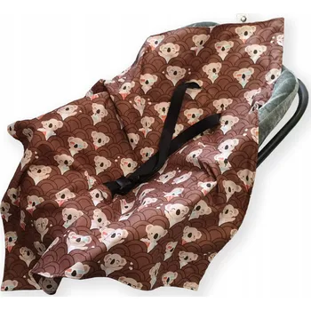 Zavinovačka ZAVINOVAČKA LETNÍ DEKA do autosedačky/nosiče, vložka LiLo bavlna 100% otvory