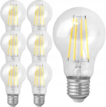 Žárovka LED žárovka A60 6W E27 Filament 2700K 630lm 230V
