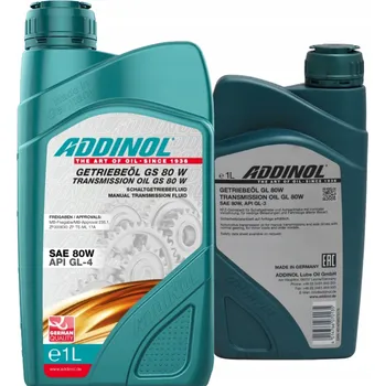 Převodový olej PŘEVODOVÝ OLEJ ADDINOL GL80W SIMSON MZ ETZ