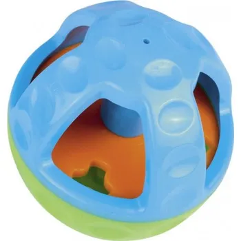 Hračka pro psa Nobby Active silná hračka s otvorem na pamlsky a zvukem 13 cm