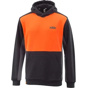 Pánská mikina KTM MECHANIC HOODIE Černá L