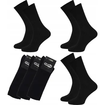 Pánské ponožky Sokko Ponožky Ponožky Beztlakové Vysoké, černé, velikost 45-47