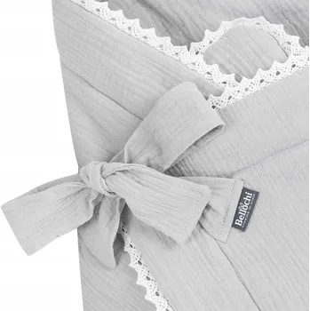 Zavinovačka Zavinovačka pro miminko Bellochi Cuddly Muslin Grey