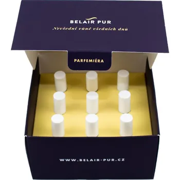 Unisex parfém Belair Pur CHAKRA PARFEMIÉRA 9 x 3 ml