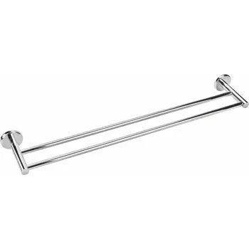 Extol Freshhh Dvojitý věšák na ručníky (60 cm) 600 x 110 x 50 mm Chrom 830403
