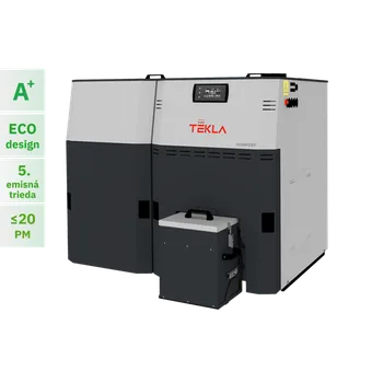 Kotel Tekla Komfort 18kW Levý kotel automacitký vč. odpopelnění